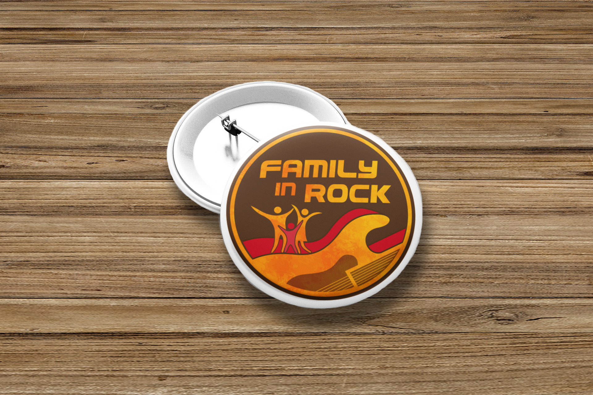 Spillette pin Family in Rock